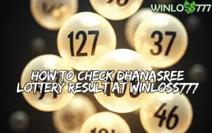dhanasree lottery result